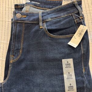 Kickers women’s Bootcut Jeans - Deep Indigo